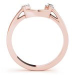 Wedding Band Wraps & Inserts, in Rose Gold - 83605