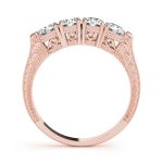 Prong Set Wedding Ring, in Rose Gold - 83633