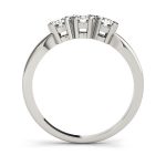 Bezel Set Wedding Ring, in Platinum - 83660