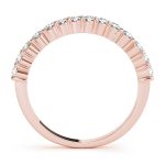 Prong Set Wedding Ring, in Rose Gold - 83734