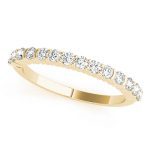 Prong Set Wedding Ring, in Yellow Gold - 83734