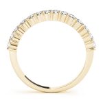 Prong Set Wedding Ring, in Yellow Gold - 83734