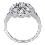 Diamond Fashion Ring, in White Gold - 83804