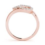 Diamond Fashion Ring, in Rose Gold - 83806