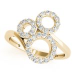 Diamond Fashion Ring, in Yellow Gold - 83806