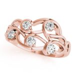 Diamond Fashion Ring, in Rose Gold - 83807