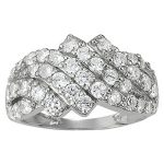 Diamond Fashion Ring, in Sterling Silver - 83973