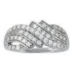 Diamond Fashion Ring, in White Gold - 83974