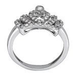 Diamond Fashion Ring, in White Gold - 84025