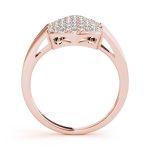 Cluster Fashion Ring, in Rose Gold - 84093