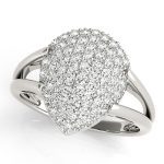 Cluster Fashion Ring, in Sterling Silver - 84094