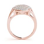 Cluster Fashion Ring, in Rose Gold - 84095