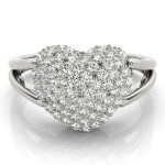 Cluster Fashion Ring, in Sterling Silver - 84095