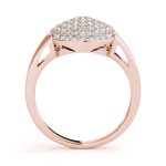 Cluster Fashion Ring, in Rose Gold - 84096