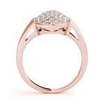 Cluster Fashion Ring, in Rose Gold - 84097