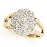 Cluster Fashion Ring, in Yellow Gold - 84097