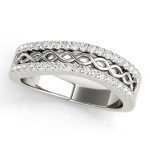 Diamond Fashion Ring, in Platinum - 84098