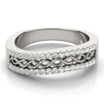 Diamond Fashion Ring, in Platinum - 84098