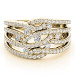 Diamond Fashion Ring, in Yellow Gold - 84129