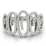 Diamond Fashion Ring, in Platinum - 84134