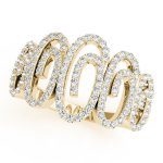 Diamond Fashion Ring, in Yellow Gold - 84134