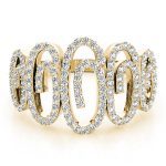 Diamond Fashion Ring, in Yellow Gold - 84134