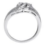 Diamond Fashion Ring, in White Gold - 84137