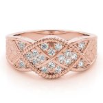 Diamond Fashion Ring, in Rose Gold - 84138