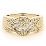 Diamond Fashion Ring, in Yellow Gold - 84138