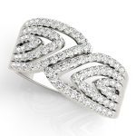 Diamond Fashion Ring, in Sterling Silver - 84145