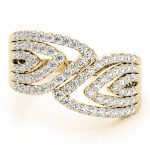 Diamond Fashion Ring, in Yellow Gold - 84145