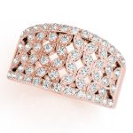 Diamond Fashion Ring, in Rose Gold - 84148