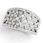 Diamond Fashion Ring, in White Gold - 84148