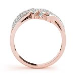 Diamond Fashion Ring, in Rose Gold - 84153