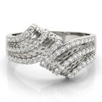 Diamond Fashion Ring, in Platinum - 84153