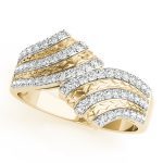 Diamond Fashion Ring, in Yellow Gold - 84153