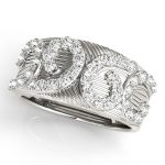 Diamond Fashion Ring, in Platinum - 84155