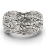 Diamond Fashion Ring, in Sterling Silver - 84156