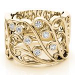 Diamond Fashion Ring, in Yellow Gold - 84157