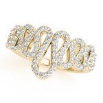 Diamond Fashion Ring, in Yellow Gold - 84164