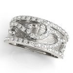 Diamond Fashion Ring, in Platinum - 84166