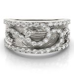 Diamond Fashion Ring, in Platinum - 84166