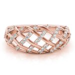 Diamond Fashion Ring, in Rose Gold - 84168