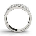 Diamond Fashion Ring, in White Gold - 84169