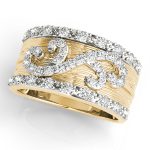 Diamond Fashion Ring, in Yellow Gold - 84169