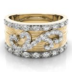 Diamond Fashion Ring, in Yellow Gold - 84169