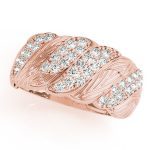 Diamond Fashion Ring, in Rose Gold - 84170