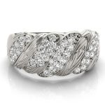 Diamond Fashion Ring, in Platinum - 84170