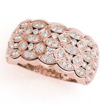 Diamond Fashion Ring, in Rose Gold - 84173