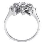 Diamond Fashion Ring, in White Gold - 84228